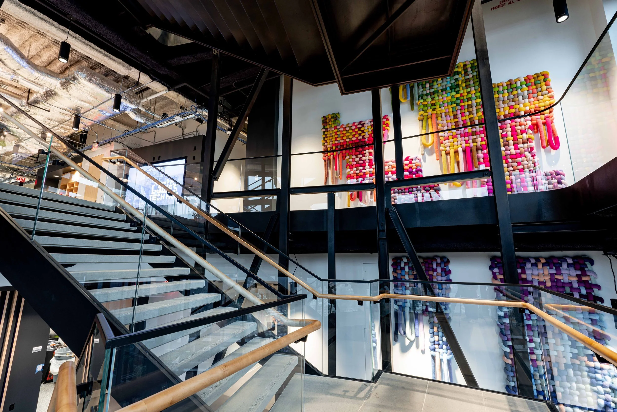 Katrina Sánchez - Interior Installation at Lowe's Tech Hub — ArtPop